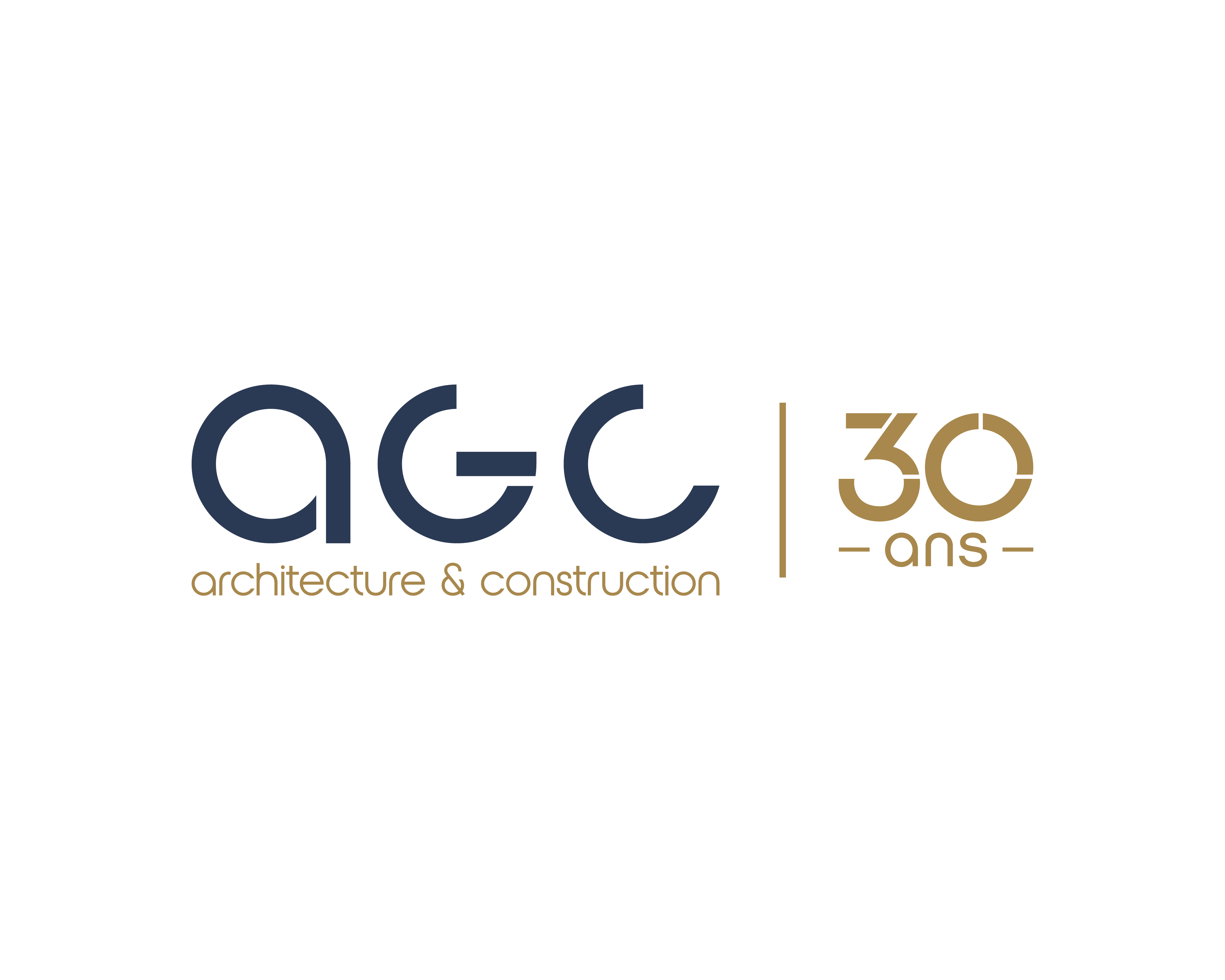 AGC Concept established wordmark shown together with Joao Queiros's gold 30 years anniversary extension