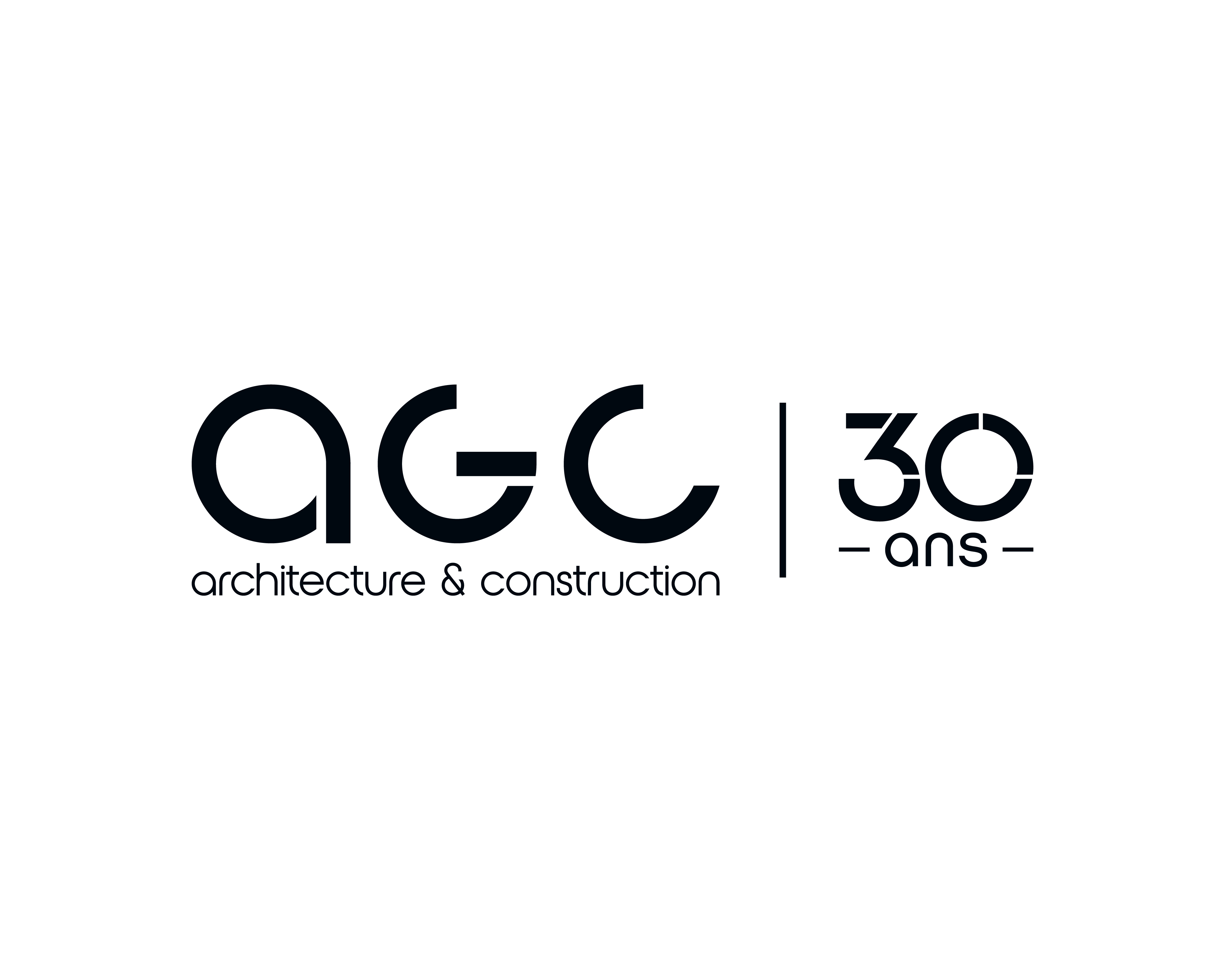 Black AGC Concept and 30 years anniversary lockup on white