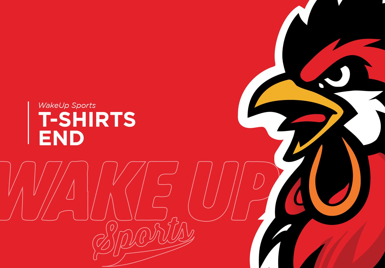 Wake Up Sports Statement Tees collection title card