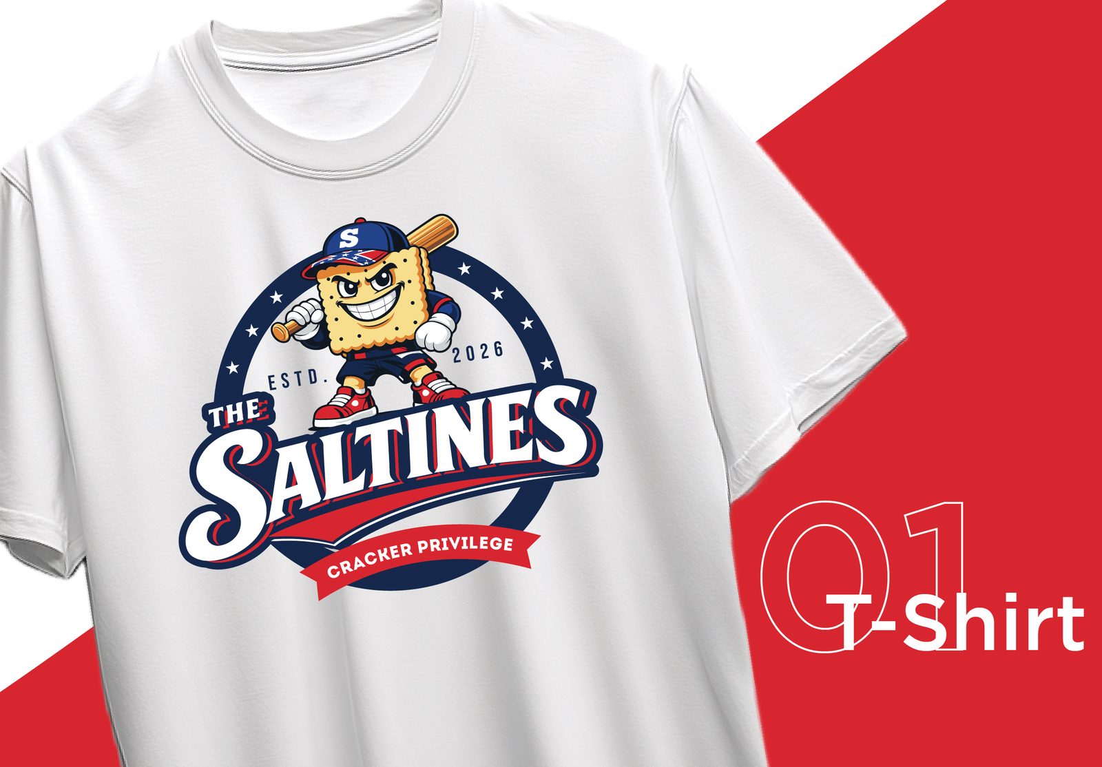 Cracker Privilege t-shirt mockup