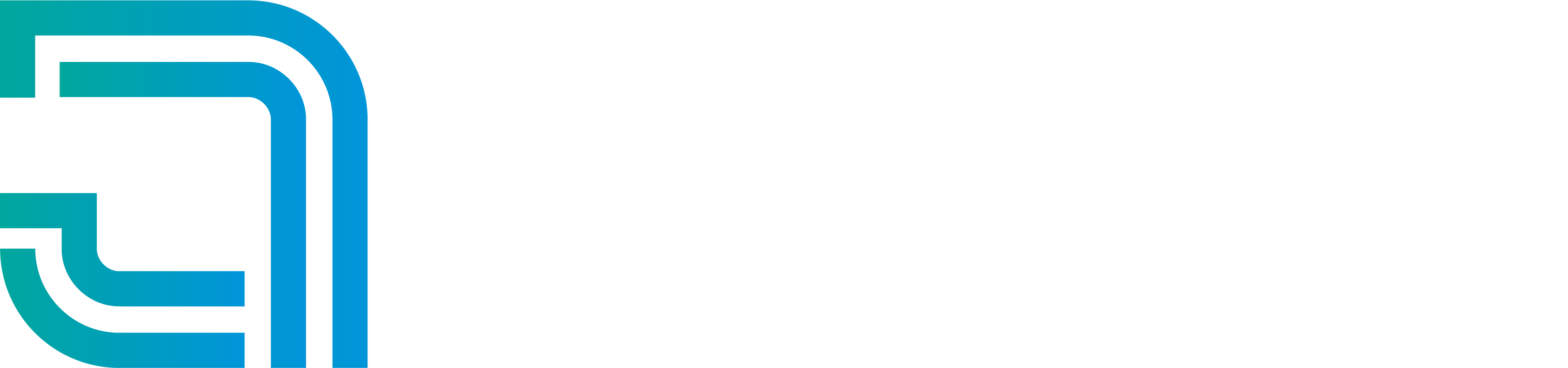 Jo&atilde;o Queir&oacute;s horizontal gradient symbol with white lettering